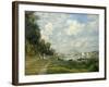 The Argenteuil Basin-Claude Monet-Framed Giclee Print