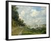 The Argenteuil Basin-Claude Monet-Framed Giclee Print