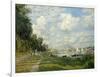 The Argenteuil Basin-Claude Monet-Framed Giclee Print