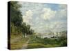 The Argenteuil Basin-Claude Monet-Stretched Canvas