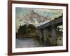 The Argenteuil Bridge-Claude Monet-Framed Giclee Print