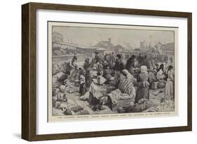 The Argentine Revolution, Rosario Railway Station-null-Framed Giclee Print