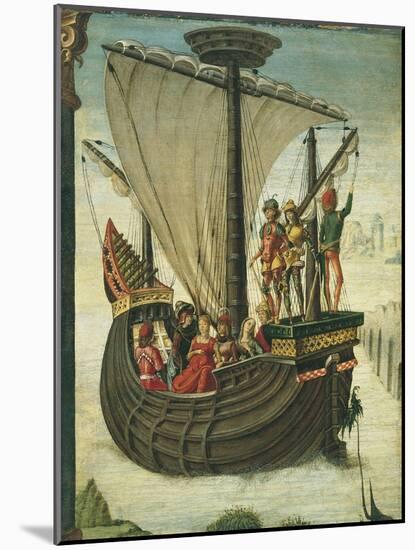 The Argonauts Leaving Colchis, C. 1480-Ercole de' Roberti-Mounted Giclee Print