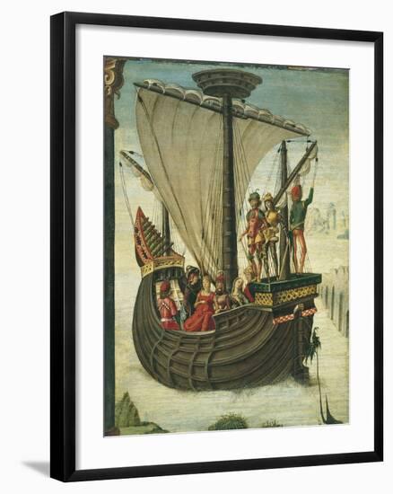 The Argonauts Leaving Colchis, C. 1480-Ercole de' Roberti-Framed Giclee Print