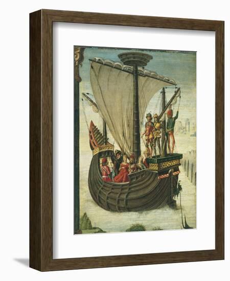 The Argonauts Leaving Colchis, C. 1480-Ercole de' Roberti-Framed Giclee Print