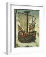 The Argonauts Leaving Colchis, C. 1480-Ercole de' Roberti-Framed Giclee Print