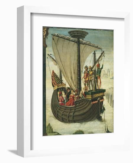 The Argonauts Leaving Colchis, C. 1480-Ercole de' Roberti-Framed Giclee Print