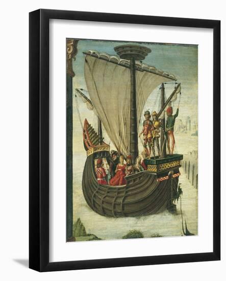 The Argonauts Leaving Colchis-Ercole de' Roberti-Framed Giclee Print
