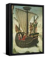 The Argonauts Leaving Colchis-Ercole de' Roberti-Framed Stretched Canvas