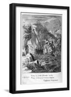 The Argonauts Pass the Symplegades, 1655-Michel de Marolles-Framed Giclee Print