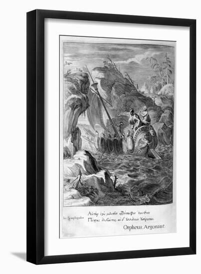 The Argonauts Pass the Symplegades, 1655-Michel de Marolles-Framed Giclee Print