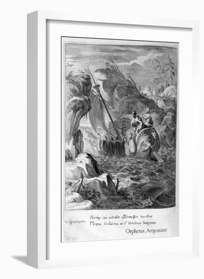 The Argonauts Pass the Symplegades, 1655-Michel de Marolles-Framed Giclee Print
