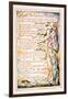 The Argument, Illustration and Text from 'The Marriage of Heaven and Hell', C.1790-3-William Blake-Framed Giclee Print