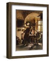 The Argument-Johann Hamza-Framed Giclee Print