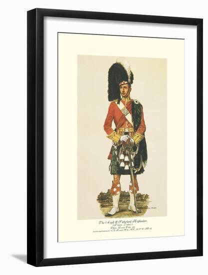 The Argyll & Sutherland Highlanders-A^ E^ Haswell Miller-Framed Premium Giclee Print