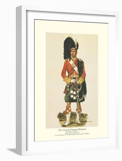 The Argyll & Sutherland Highlanders-A^ E^ Haswell Miller-Framed Premium Giclee Print
