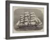 The Ariel, Winner of the Ocean-Race from China-Edwin Weedon-Framed Giclee Print
