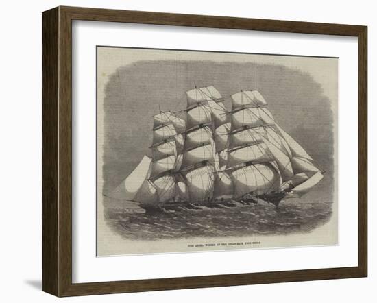 The Ariel, Winner of the Ocean-Race from China-Edwin Weedon-Framed Giclee Print