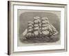 The Ariel, Winner of the Ocean-Race from China-Edwin Weedon-Framed Giclee Print