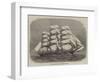 The Ariel, Winner of the Ocean-Race from China-Edwin Weedon-Framed Premium Giclee Print