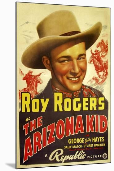THE ARIZONA KID, center: Roy Rogers, 1939-null-Mounted Art Print