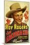 THE ARIZONA KID, center: Roy Rogers, 1939-null-Mounted Art Print