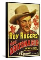 THE ARIZONA KID, center: Roy Rogers, 1939-null-Framed Stretched Canvas