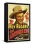 THE ARIZONA KID, center: Roy Rogers, 1939-null-Framed Stretched Canvas
