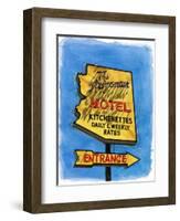 The Arizonian, Miracle Mile, 2004-Lucy Masterman-Framed Giclee Print