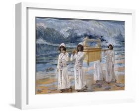 The Ark of the Covenant Passes over the Jordan-James Tissot-Framed Giclee Print