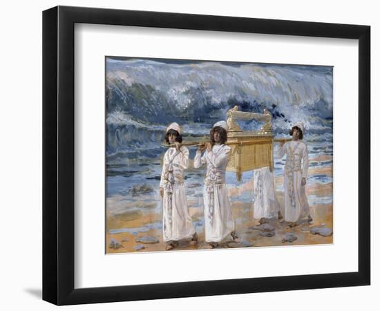 The Ark of the Covenant Passes over the Jordan-James Tissot-Framed Giclee Print