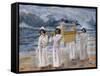 The Ark of the Covenant Passes over the Jordan-James Tissot-Framed Stretched Canvas