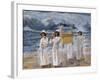 The Ark of the Covenant Passes over the Jordan-James Tissot-Framed Giclee Print