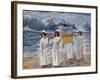 The Ark of the Covenant Passes over the Jordan-James Tissot-Framed Giclee Print