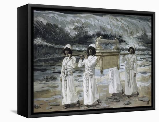 The Ark Passes over the Jordan-James Tissot-Framed Stretched Canvas