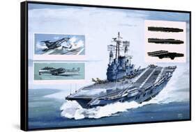 The Ark Royal-John S. Smith-Framed Stretched Canvas