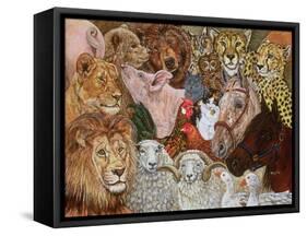 The Ark Spread, 1995-Ditz-Framed Stretched Canvas