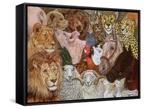 The Ark Spread, 1995-Ditz-Framed Stretched Canvas