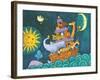 The Ark, the Sun and the Moon-Viv Eisner-Framed Art Print