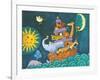 The Ark, the Sun and the Moon-Viv Eisner-Framed Art Print