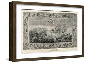 The Armada Flying to Calais, 1739-John Pine-Framed Giclee Print