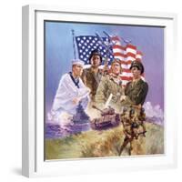 The Armed Forces-Hal Frenck-Framed Giclee Print