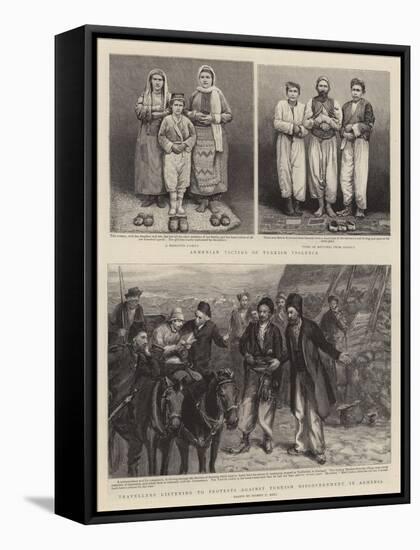 The Armenian Massacres-Sydney Prior Hall-Framed Stretched Canvas