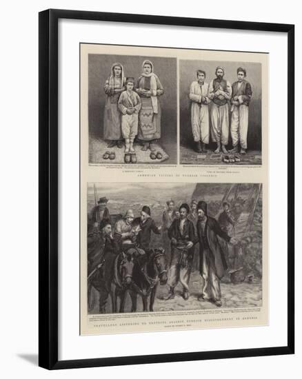 The Armenian Massacres-Sydney Prior Hall-Framed Giclee Print