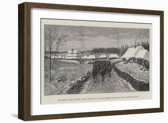 The Armies of the Continent-Johann Nepomuk Schonberg-Framed Giclee Print