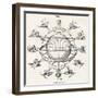 The Armillary Sphere, 1525-Albrecht Dürer-Framed Giclee Print