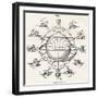 The Armillary Sphere, 1525-Albrecht Dürer-Framed Giclee Print