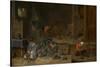 The Armorer's Shop, c.1640-1645-David the Younger Teniers-Stretched Canvas