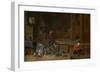 The Armorer's Shop, c.1640-1645-David the Younger Teniers-Framed Giclee Print
