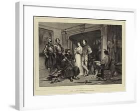 The Armourer's Daughter-George Cattermole-Framed Giclee Print